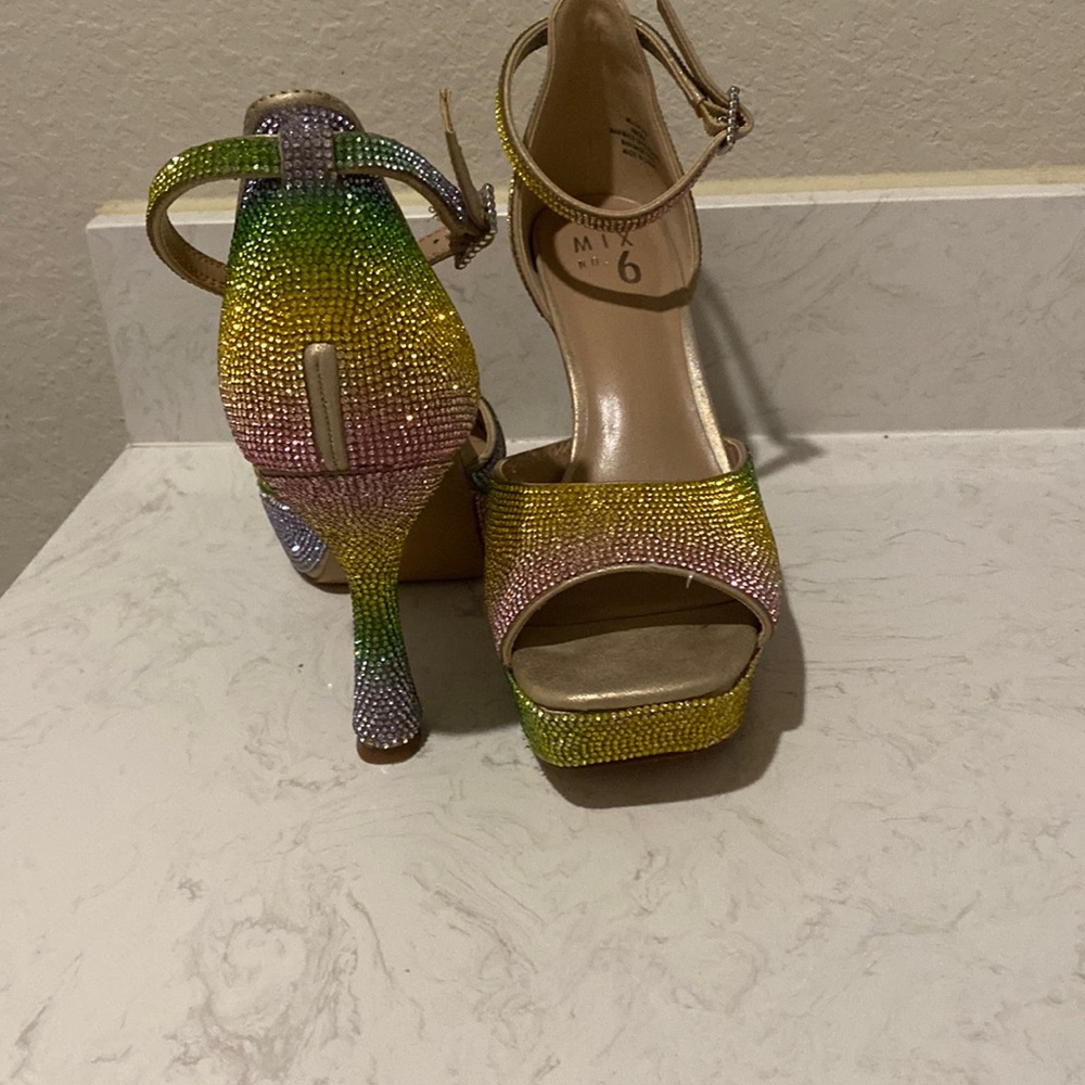 Metallic Barbie Shoes